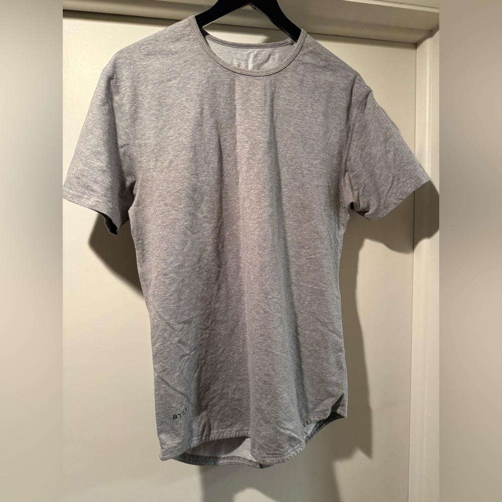 Gray BYLT Medium Drop Lux Tee